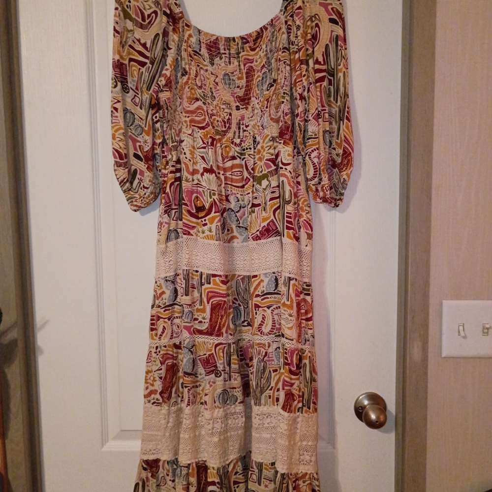 Bohemian Western Dress